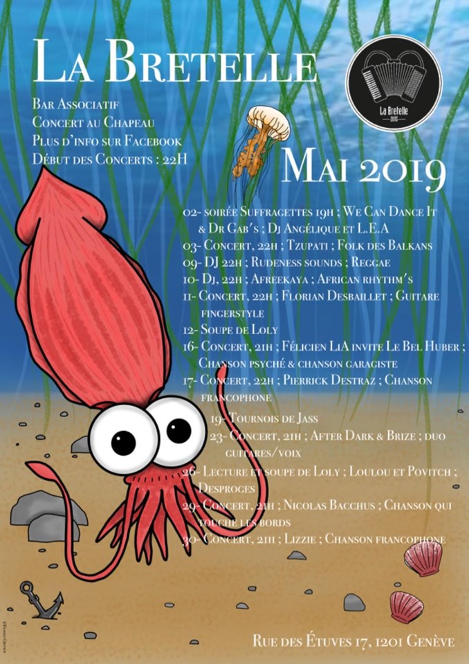mai 2019 à la Bretelle, Genève