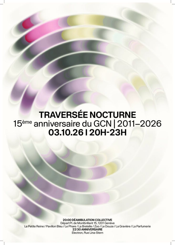 Affiche : Traversée nocturne du Grand Conseil de la Nuit