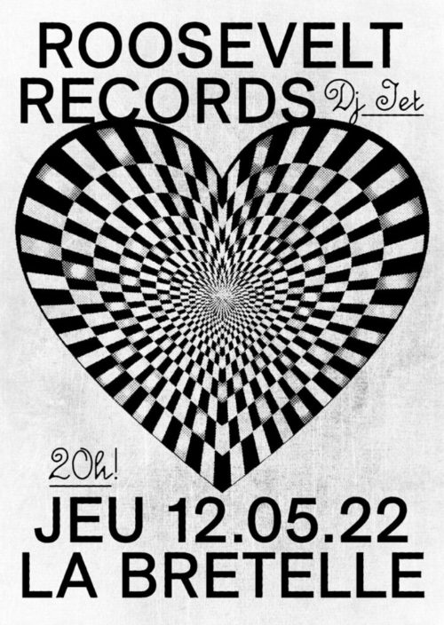 Soirée Vinyls & Love - Roosevelt Records, La Bretelle, bar associatif, Genève