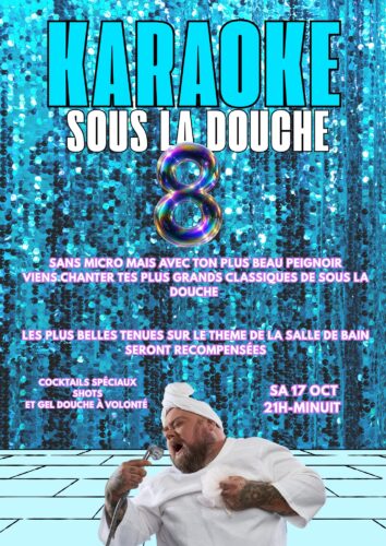 Affiche : Karaoké sous la douche #8